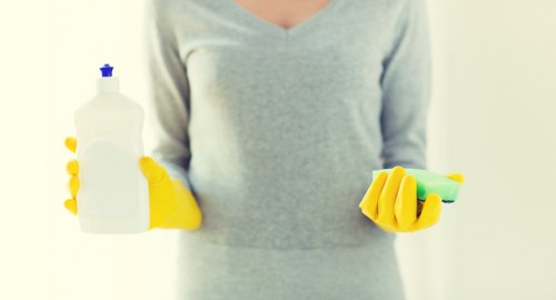 Clean and refreshed carpet fibers after deep steam treatment