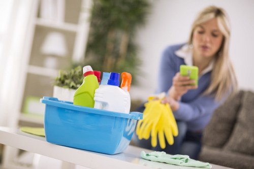 Deep carpet cleaning treatment removing dirt and allergens